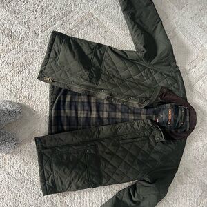 Barbour Men's Olive Quilted Jacket